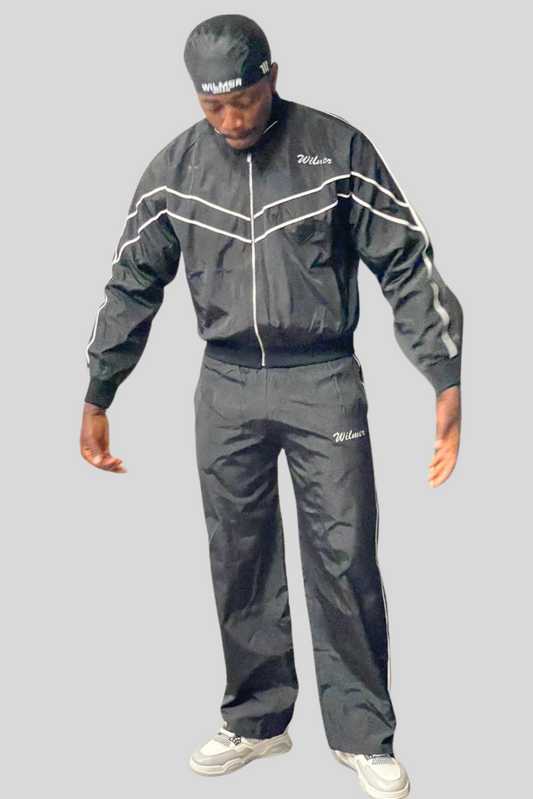 WILMER Track Jacke mit durchgehendem Reißverschluss