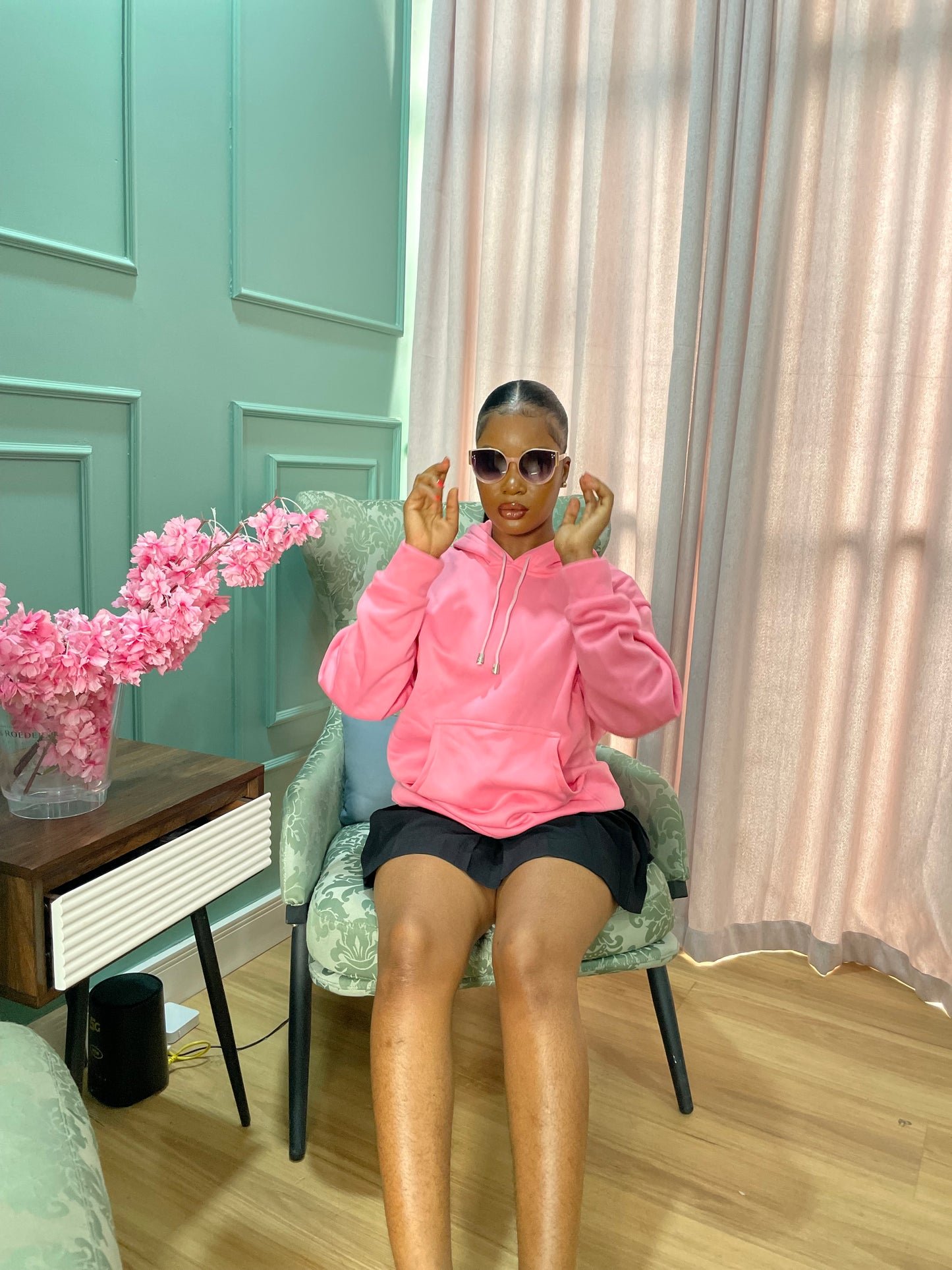 The ICON Energy Hoodie – Pink & Mint Edition